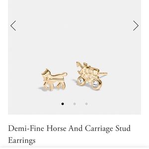 Coach Demi-Fine Horse and Carriage Studs